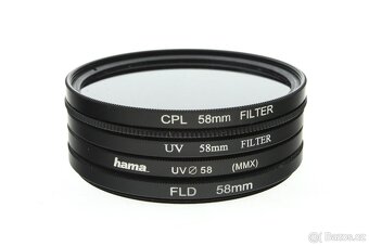 Filtry set 4ks 58mm - 3