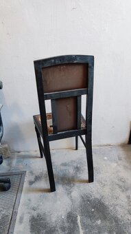 Staré dřevěné židle - 3