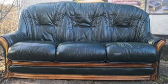 Kožená sedací souprava(trojsedačka) - 3