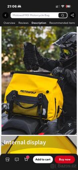 P: Tasku nepromokavou na moto motovak kufr brasna - 3