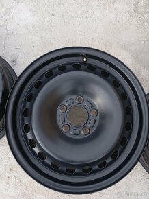 Ford-plechove disky R16, na zimní gumy,rozteč 5x108 - 3