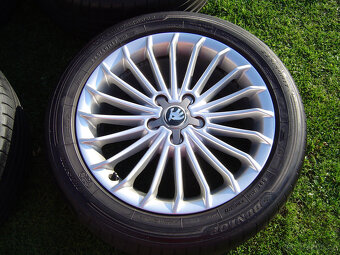 4 XLETNÍ HLINÍKOVÁ KOLA ŠKODA OCTAVIA SCOUT,YETI 225/50 R17. - 3
