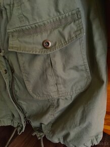 delší bunda - parka- 40/42 - 3