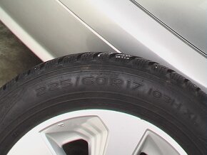 Subaru Forester originál disky+pneu R17 - 3