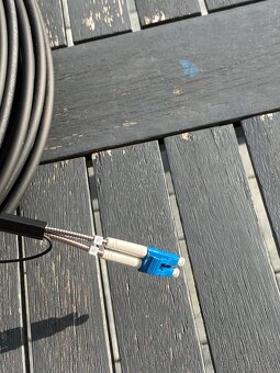 Optický kabel venkovní 2xLC SM Duplex 50m - 3