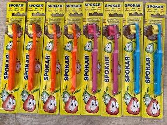 Zubní kartáčky měkké Spokar dětské - 3