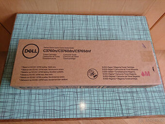 Originální toner Dell C3765 M zvětšená kapacita 9000 stran - 3