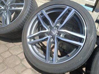 ALU kola R19, 5x112. Letní 245/40 - 3