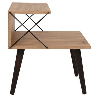 Noční stolek CROSS - přírodní (SCONTO) - 3