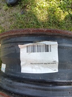 Plechové disky 5x114.3 R16 mazda - 3