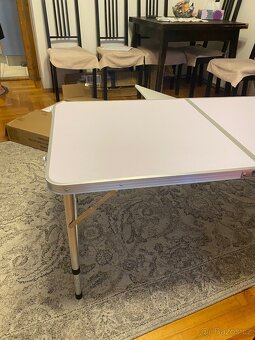 Kempingový stůl 120x60x70cm - 3