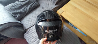 Přilba LS2 FF811 Carbon, vel.M (po pádu) na díly - 3