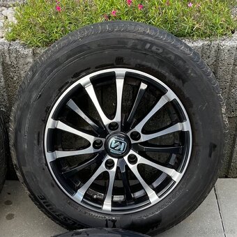 Alu kola 5x114,3 včetně letních pneu 205/65 R15 - 3