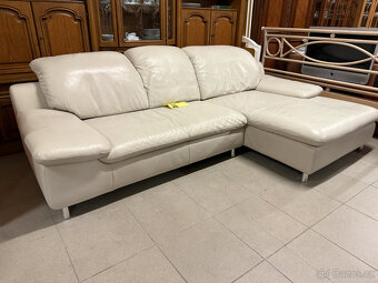 WILLI SCHILLIG  kožená rohová sedací souprava - 3