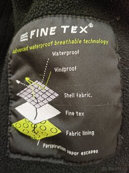 Dětská lyžařská bunda vel. 128 - 3