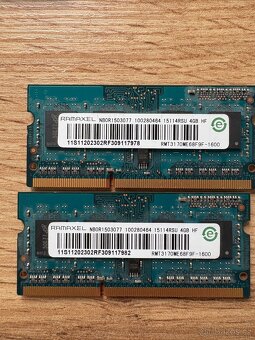Paměti ddr3 PC , NOTEBOOK - 3