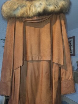 Kožený dámský kabát - 3