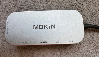 Dokovací stanice - USB-C hub Mokin 6v1 - 3