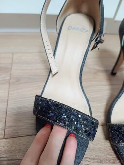 Nové zdobené sandály vel. 38 - 3