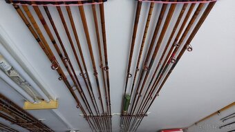 PRODÁM cca 40ks štípaných bambusových prutů - 3