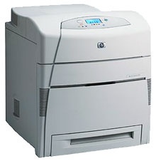 2x HP Color LaserJet 5500 vysoce výkonná A3 tiskárna+díly - 3