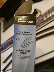 Ploché stěrače COMPASS 660mm a 710mm + náhradní gumičky - 3