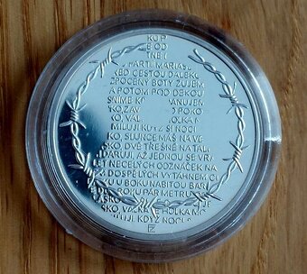 Stříbrná medaile Karel Kryl 70. výročí narození, 2014, Proof - 3