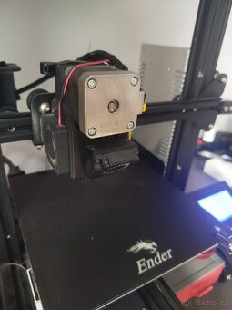 Prodám 3D tiskárnu Creality Ender 3 – s upgrady - 3