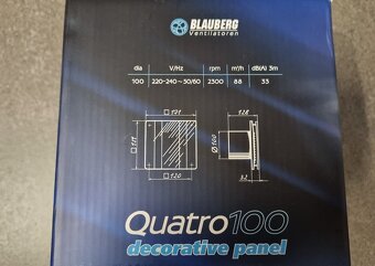 Blauberg Quatro 100 - ventilátor - 3