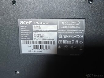 22'' Acer X223W Qb - 3