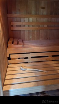 Luxusní finská sauna ve skvělém stavu - 3