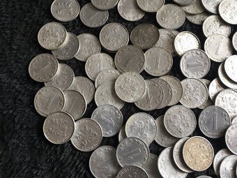 104 kusů 1 haléřů ČSSR, mince Československo, starý znak - 3