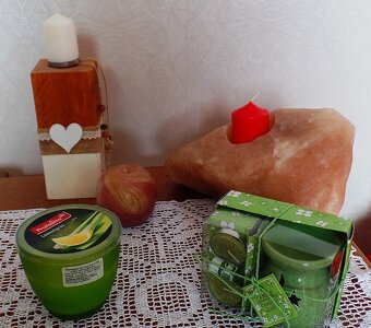 Svíčky, svícny, aromalampa - 3
