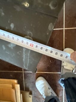 Stříška na komín / napoleonek 83x43x34cm - měď - 3