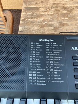 Klávesy Fox 168 BK + podstavec - 3