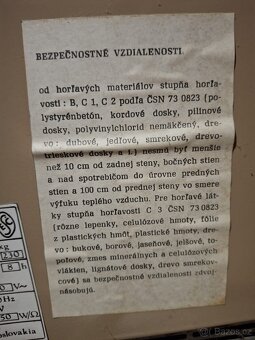 Akumulační kamna AD45RB za odvoz - 3