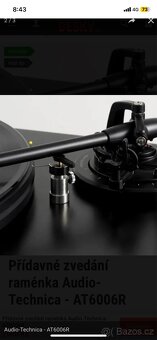 Přídavné zvedání raménka Audio-Technica - AT6006R nový JPN - 3