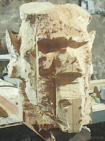 Výroba Krampus masky - 3