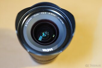 Laowa 15 mm f/2.0 Zero-D pro Sony FE - 3
