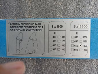 Egalizační bruska Houfek. - 3