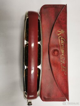 Foukací harmonika Hohner Chrometta - 3