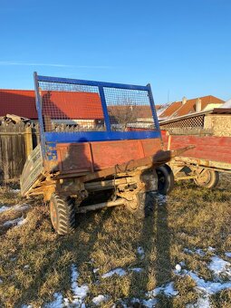 Dvoukolový vlek, vlek za traktor, dvoukolák - 3