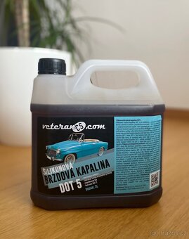 silikonová brzdová kapalina DOT 5 Mercedes, BMW, Tatra,Škoda - 3