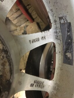 Alu kola r15/205/50, rozteč 5x100 - 3