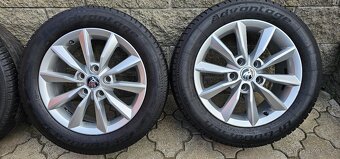 Originál alu Škoda 3 5x112 205/55 R16 letní - 6mm - 3