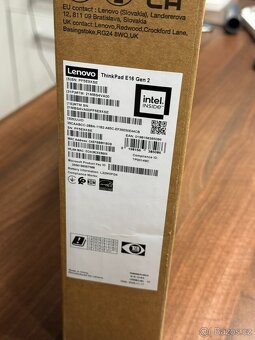 Lenovo ThinkPad E16 Gen 2 - Ultra 7/32GB RAM/1TB SSD/Záruka - 3