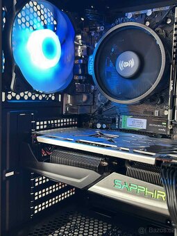 Herní PC - RX 5700 XT, Ryzen 5 5500, záruka - 3