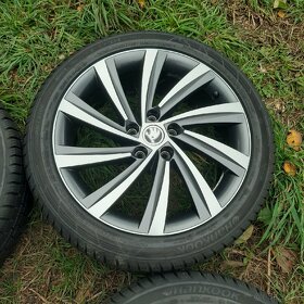 Letní Alu kola Škoda Octavia IV VW Golf Touran Passat - 3
