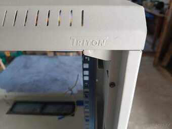 Rack skříň Triton, Patch panel, Web smart switch - 3