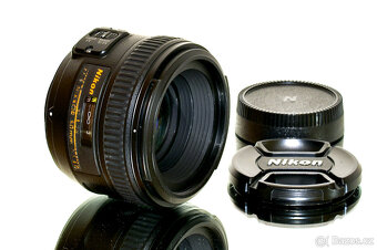 Nikon AF-S Nikkor 1,4/50mm G 9-lamelový + UV Tiffen - 3